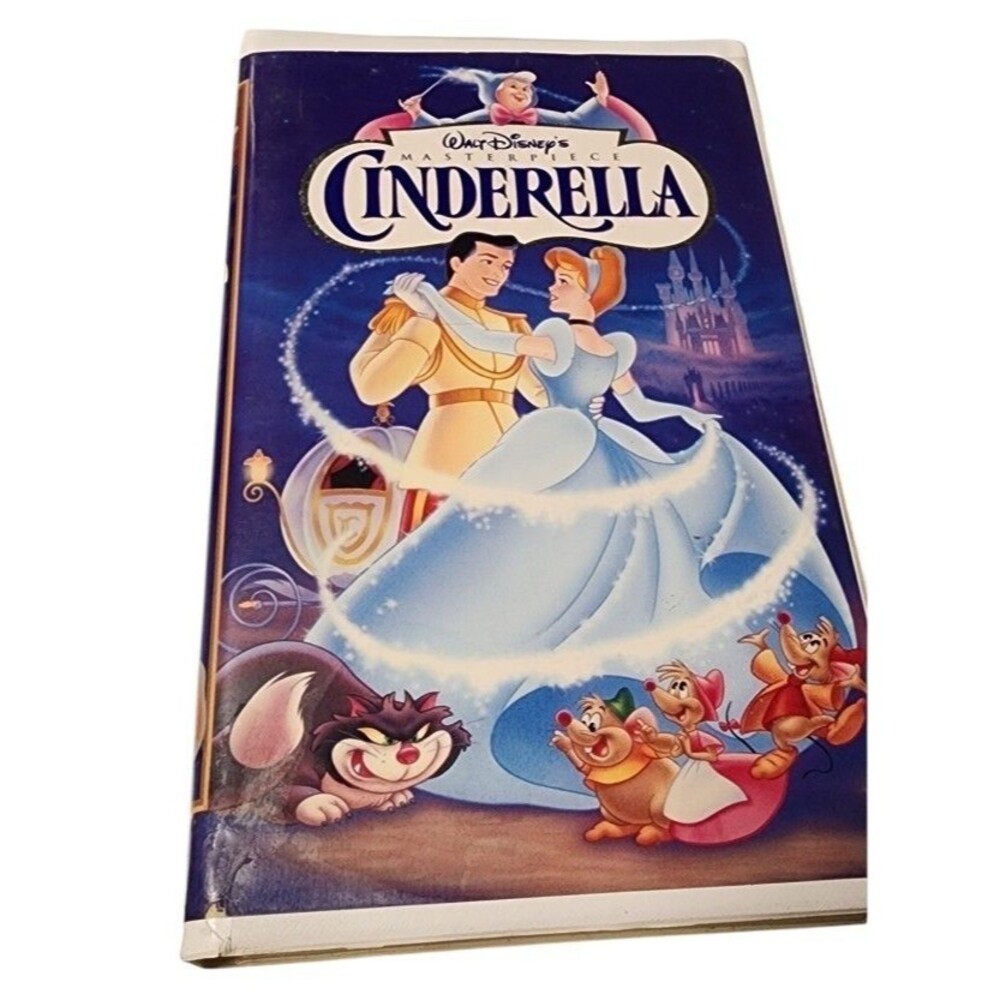 Cinderella VHS Tape 1995 Walt Disney Masterpiece Collection